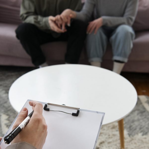 couple getting help with one of our mental health treatment programs in Boston.